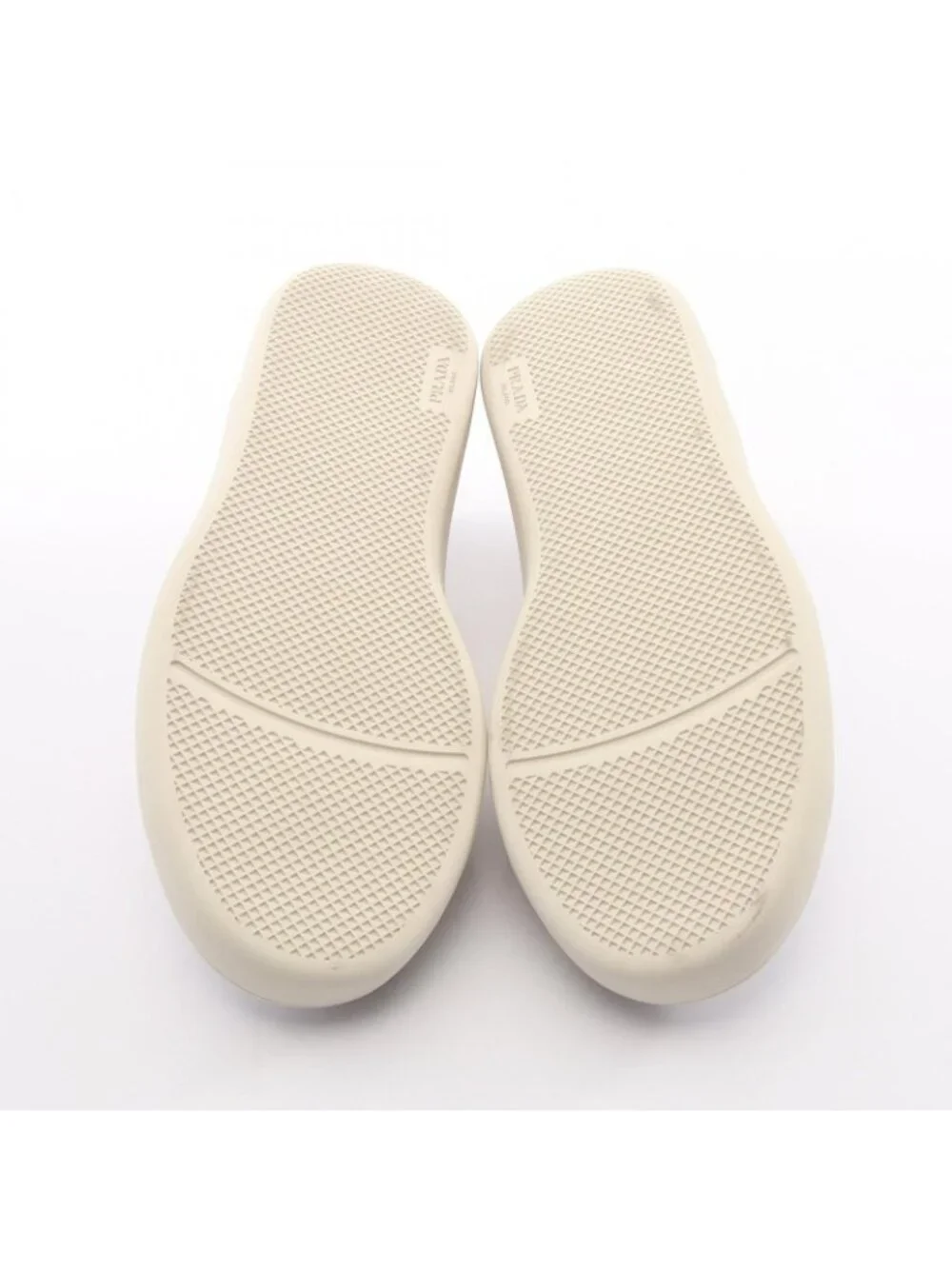 Prada Sneakers Triangle Logo Leather